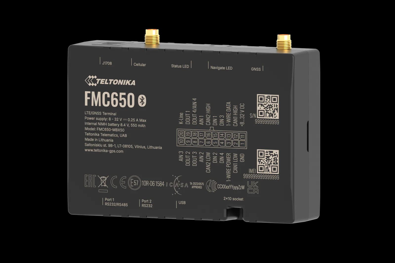 Teltonika FMC650 — GPS & Telematics — product photo 1 of 3