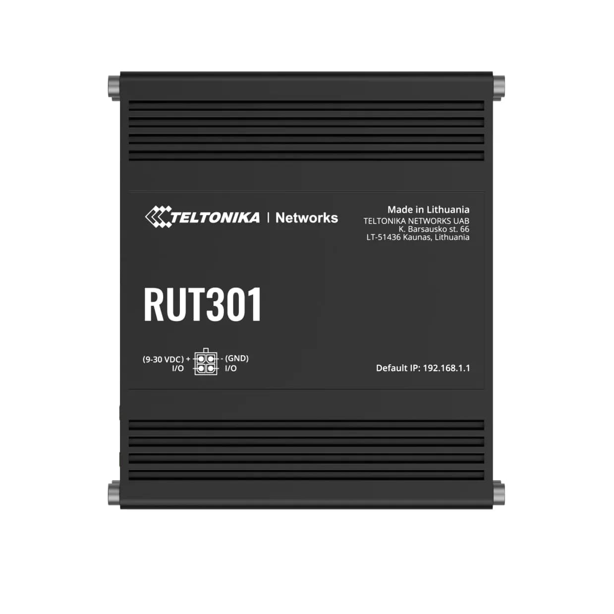 Teltonika RUT301 Endüstriyel Ethernet Router — Gateway & Router — ürün görseli 1/3