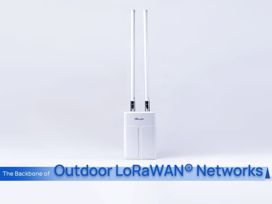 Milesight UG67 Outdoor LoRaWAN® Gateway | IP67 - LTE — görsel 1