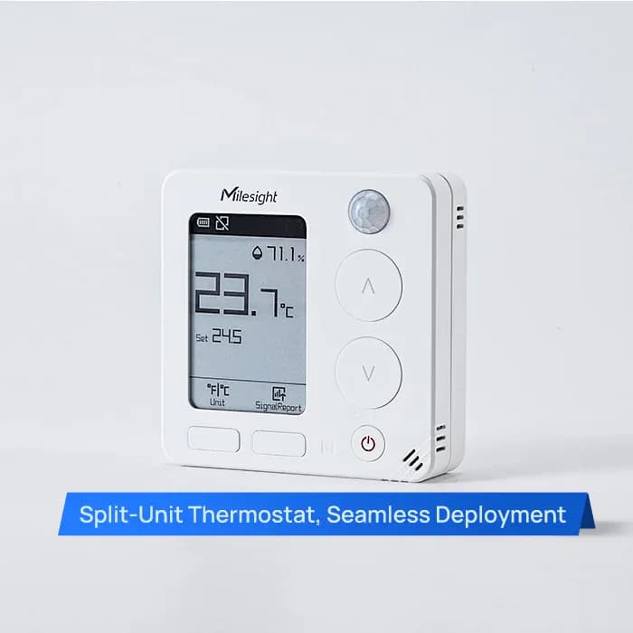 Milesight WT401 Wireless Smart Thermostat — Smart Building