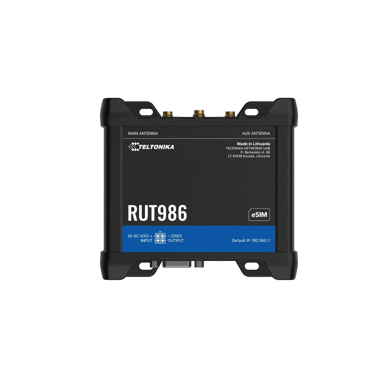 Teltonika RUT986 — 4G Router — ürün görseli 1/3