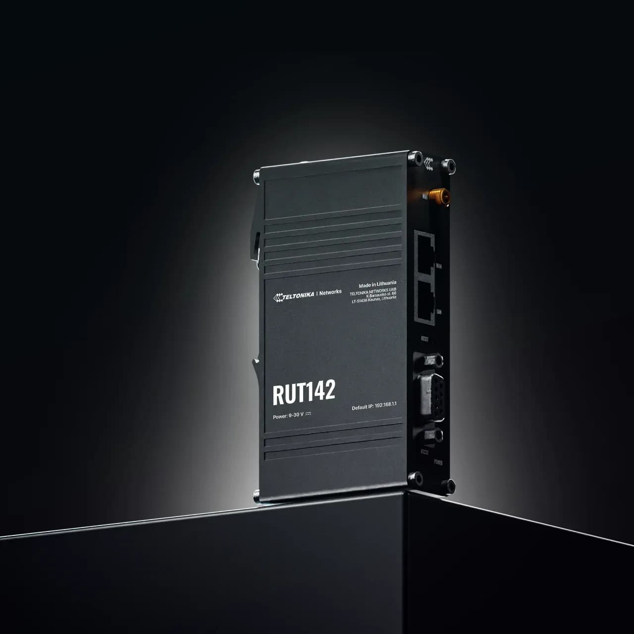 Teltonika RUT142 Endüstriyel RS232 Router — Gateway & Router — ürün görseli 1/5