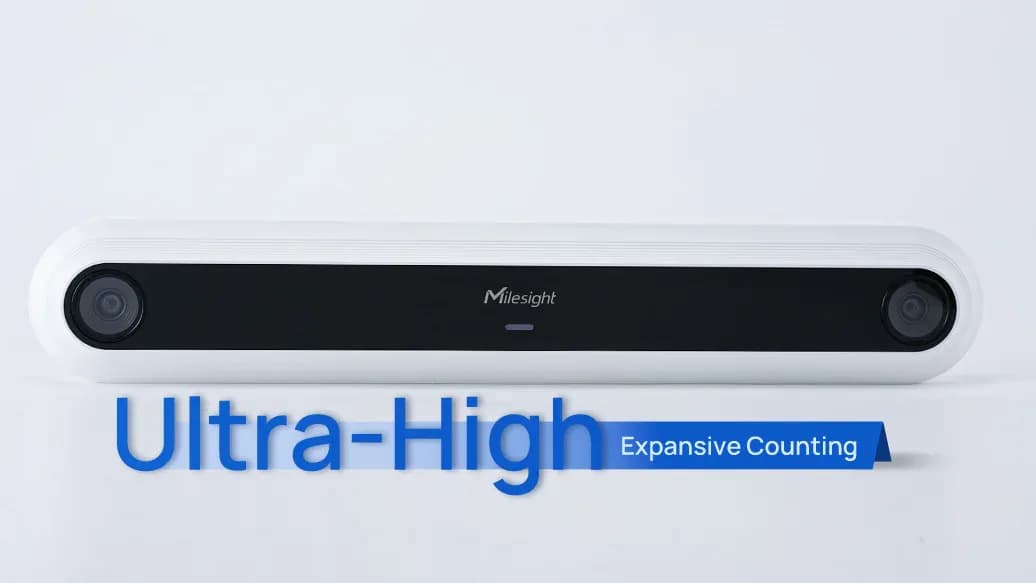 Milesight Milesight Ultra High-Mount People Counter | 3D People Counter — Sensor
