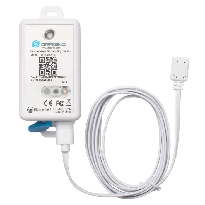 Dragino LHT65N-VIB LoRaWAN Titreşim Sensörü — Sensor — ürün görseli 1/2
