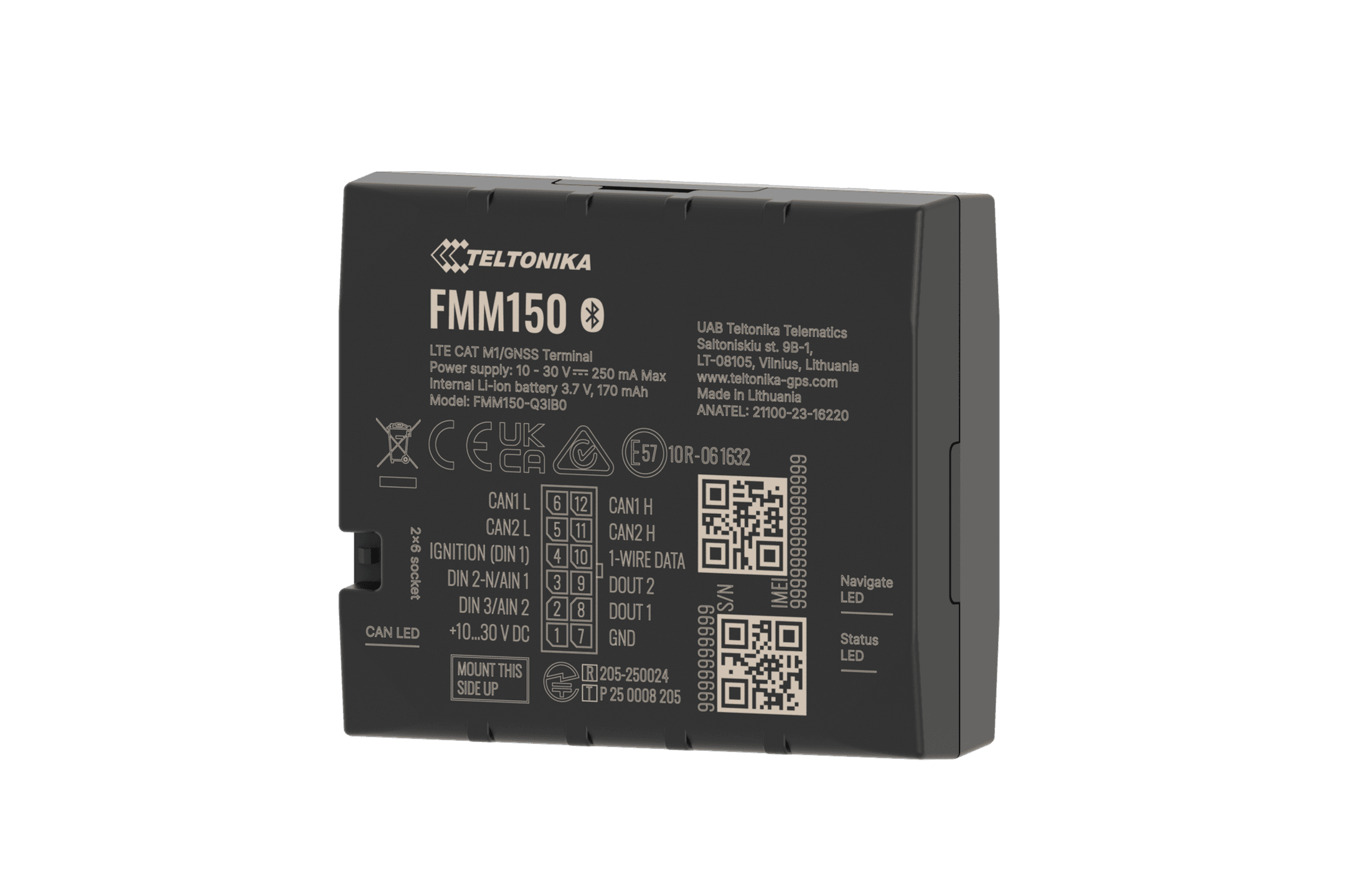 Teltonika FMM150 4G LTE Cat M1 GPS Tracker — görsel 1