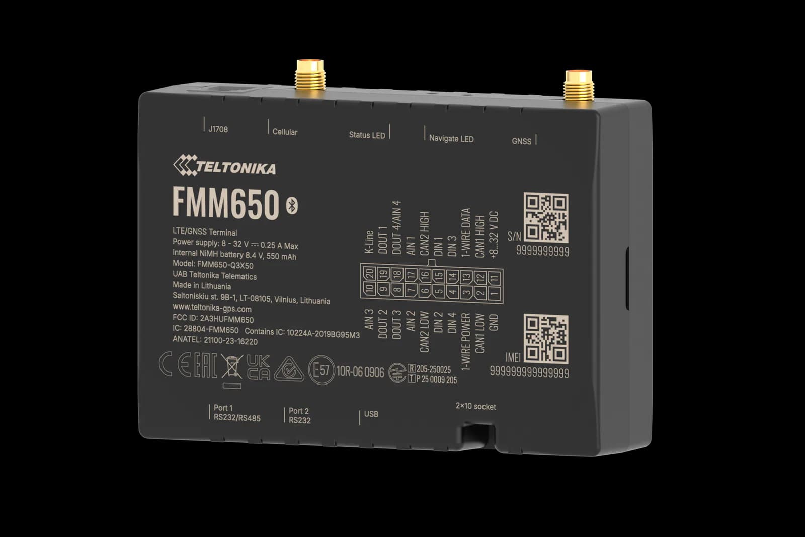 Teltonika FMM650 — GPS & Telematics — ürün görseli 1