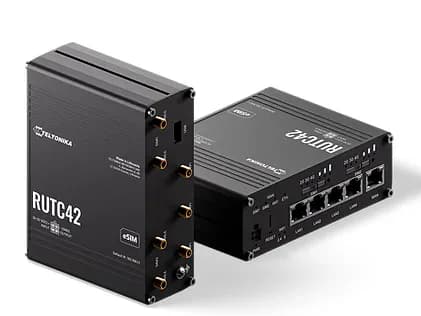 Teltonika RUTC42 Dual Modem 4G Edge Router — 4G/5G Router — ürün görseli 1