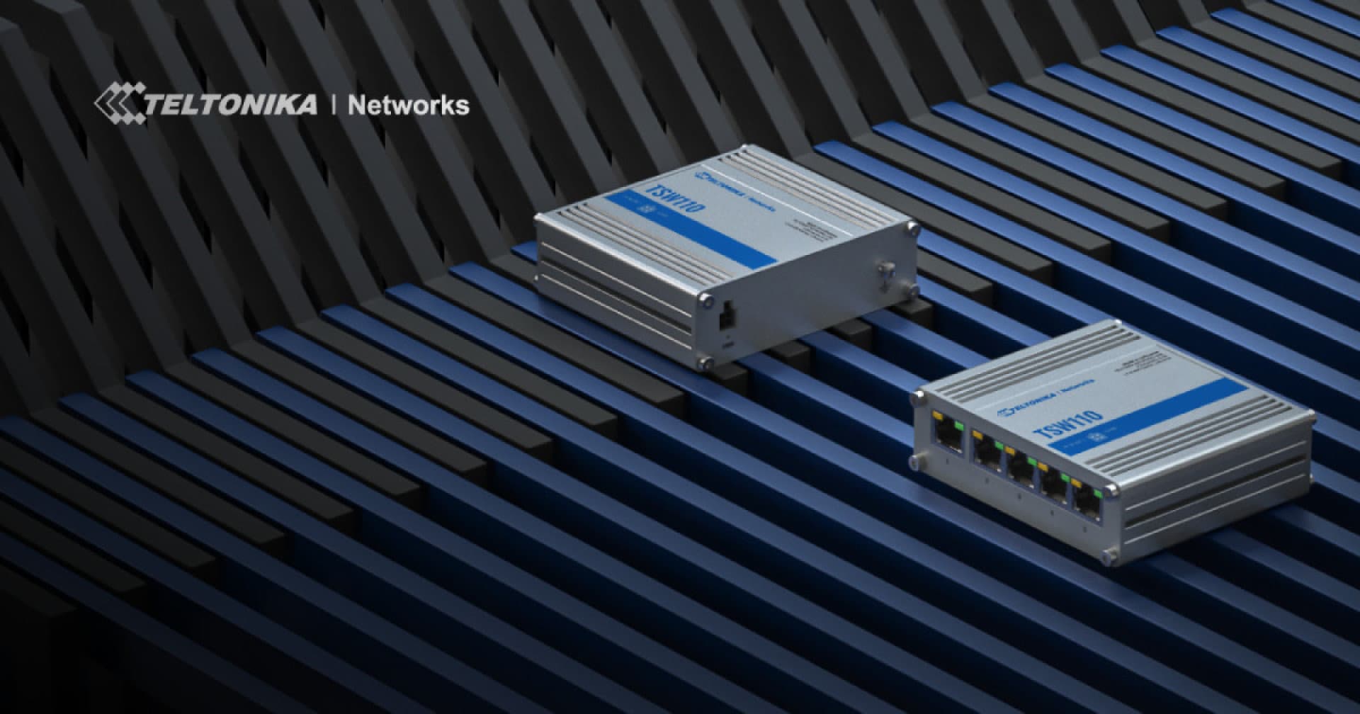 Teltonika TSW110 L2 Unmanaged Ethernet Switch — görsel 1