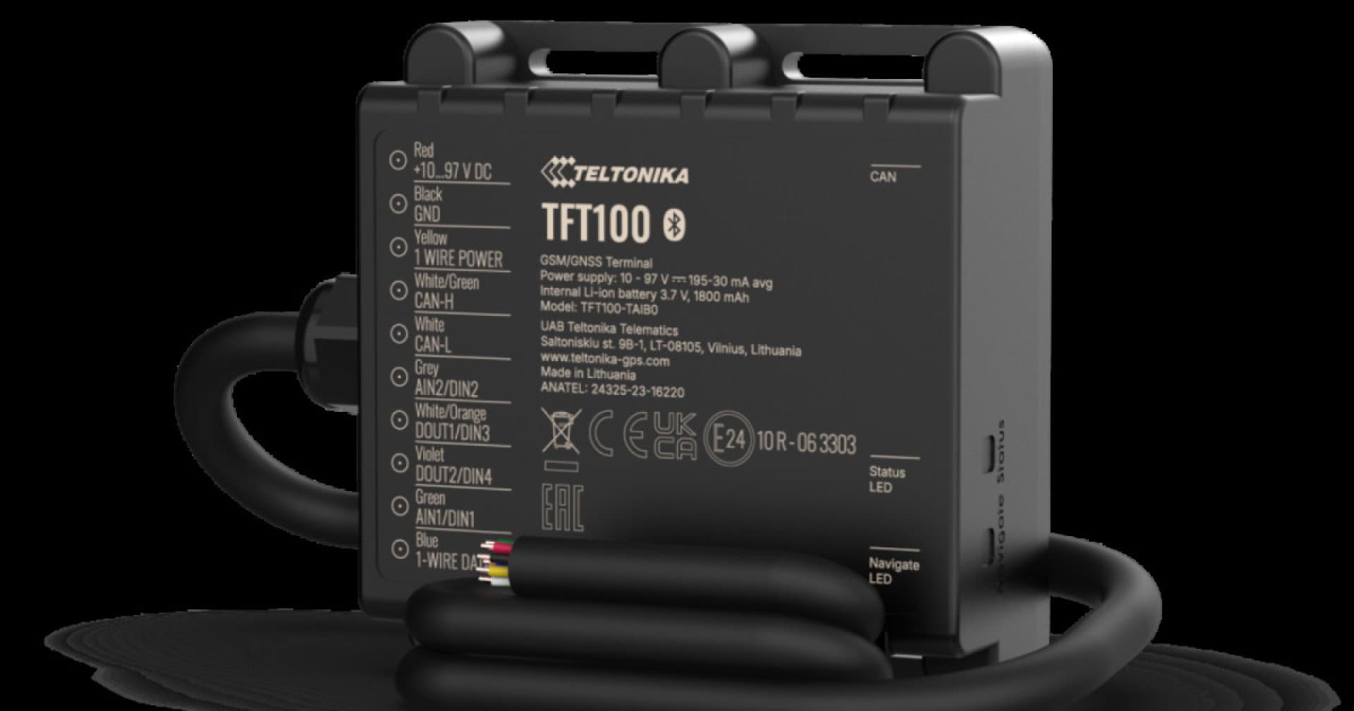 Teltonika TFT100 GPS Tracker — görsel 1