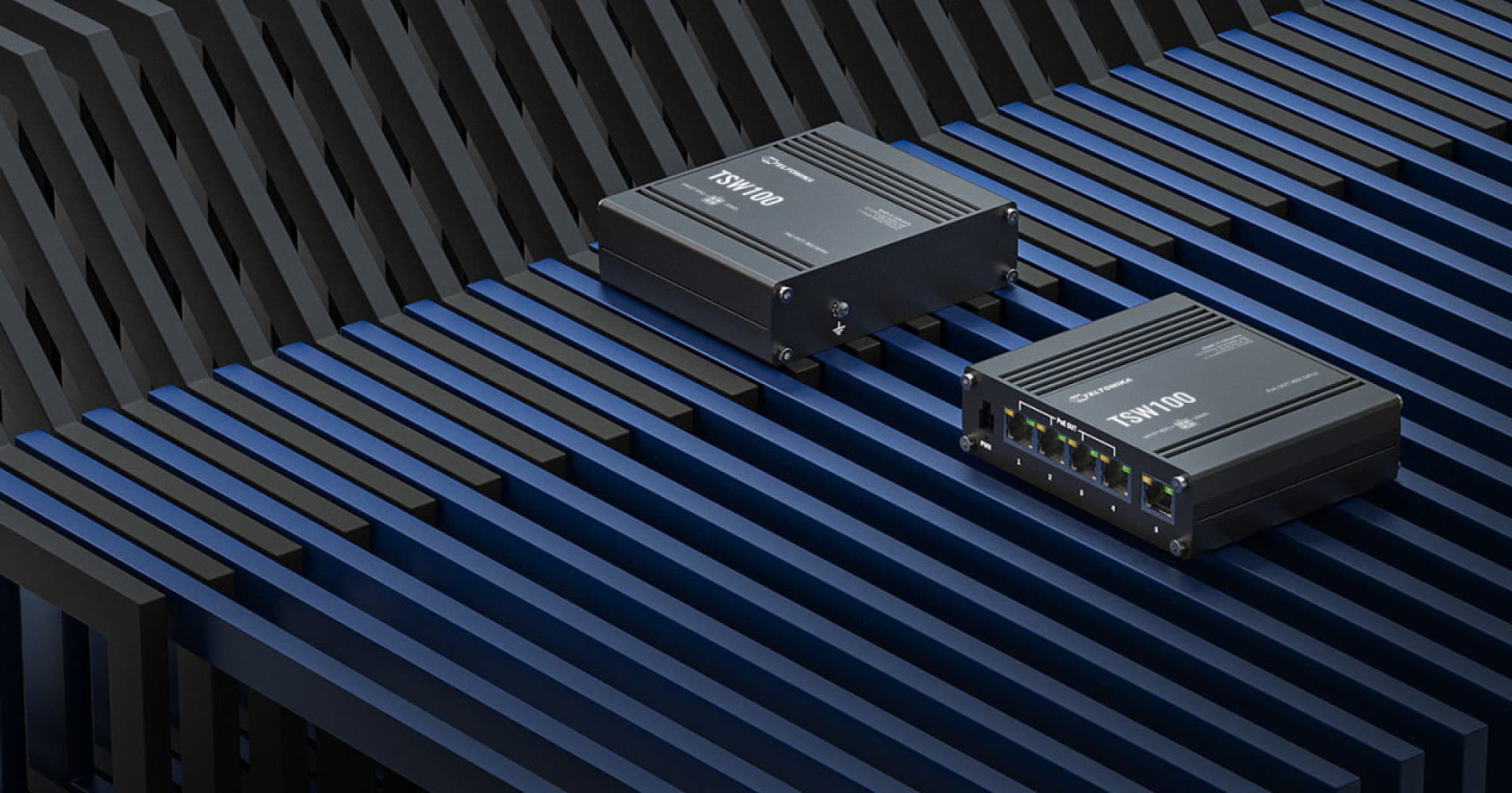 Teltonika TSW100 Unmanaged PoE+ Ethernet Switch — görsel 1