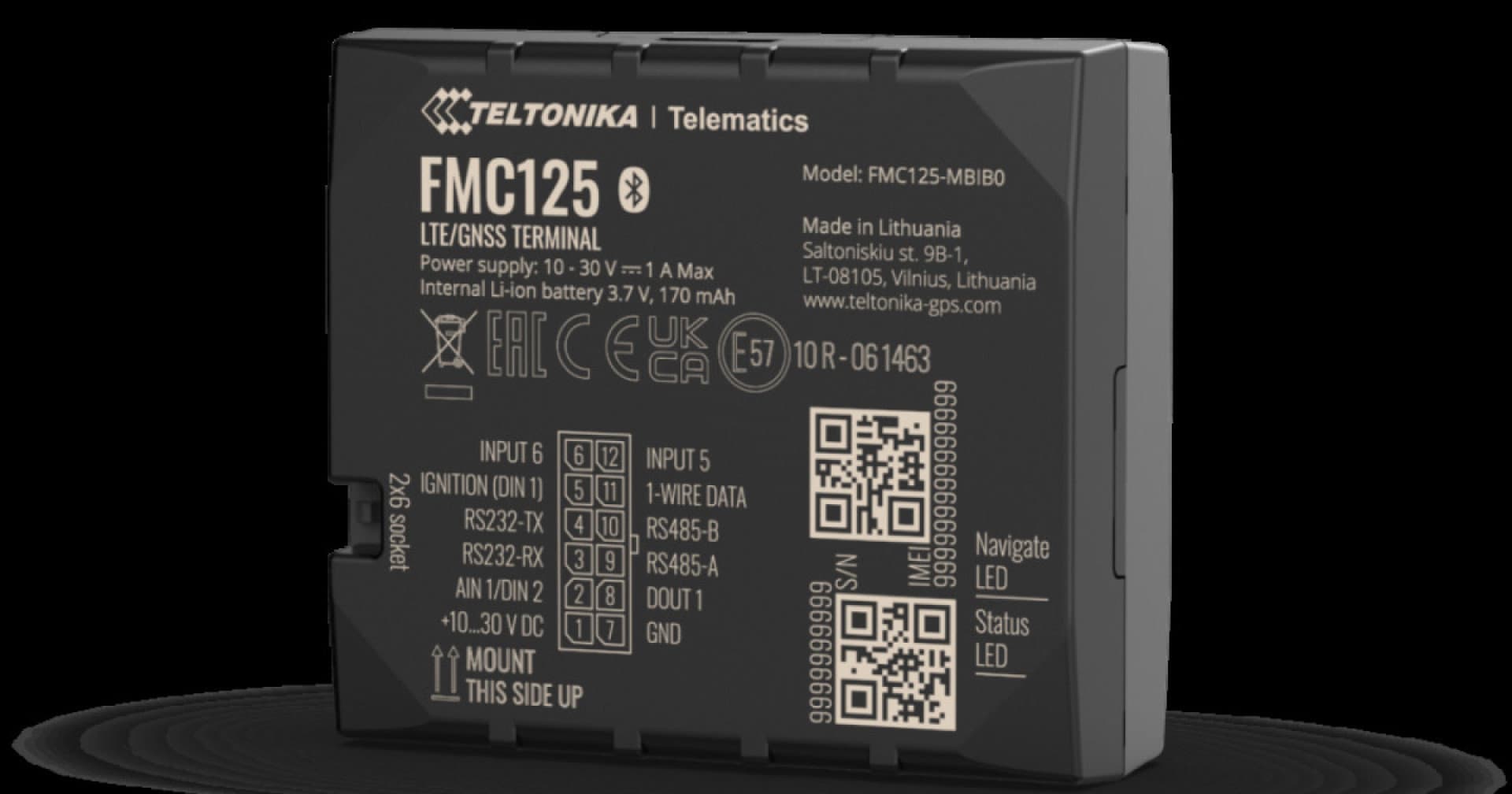 Teltonika FMC125 GPS Tracker — görsel 1