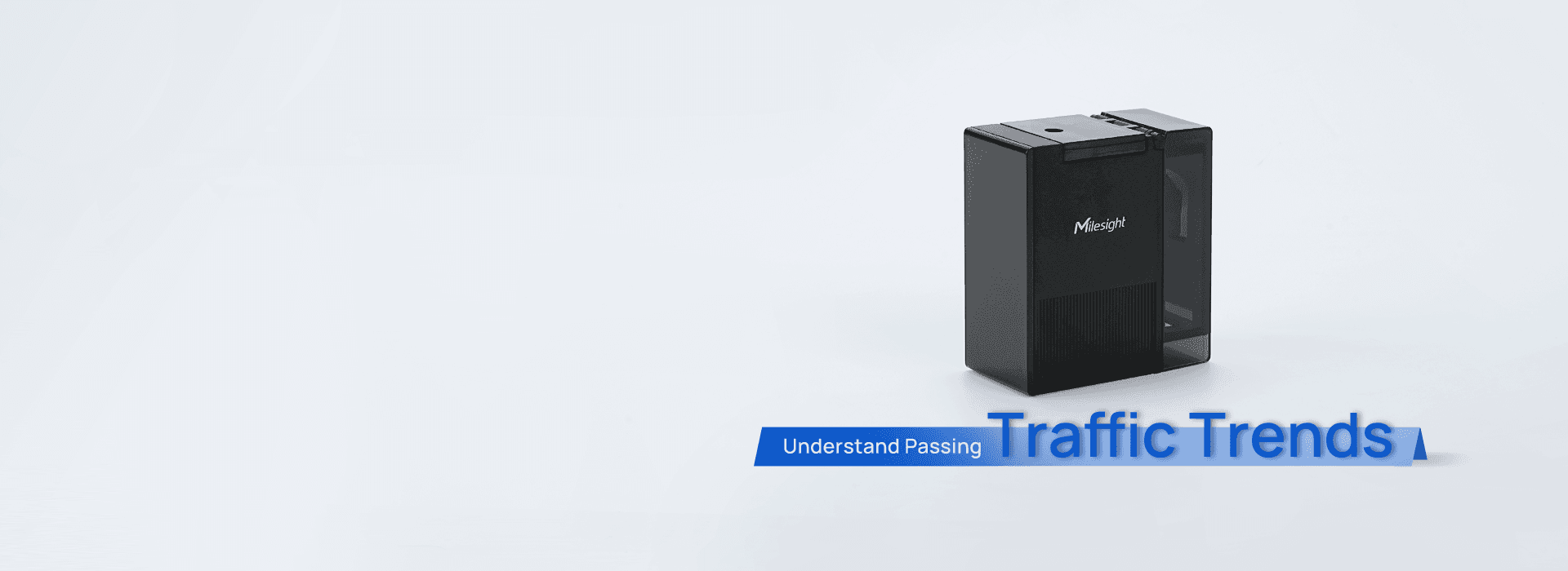 Milesight Storefront Footfall Sensor for Retail | Passing Traffic Trends Tracking — görsel 1